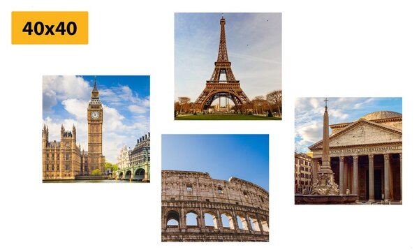 Set di quadri – Per gli amanti dei viaggi