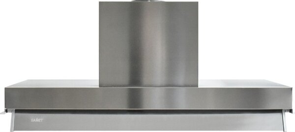 Samet Cappa Cucina Aspirante Sottopensile Incasso Larghezza 90 cm Classe D colore Inox- Kripto90IX