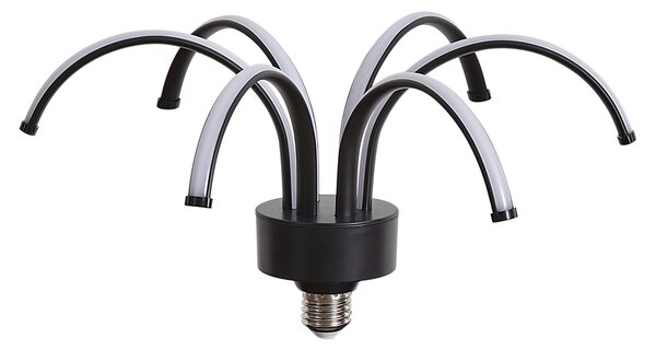 Lampada decorativa LED E27 nera 6W 450 lm 3000K