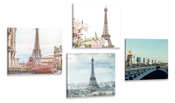 Set di quadri – Torre Eiffel