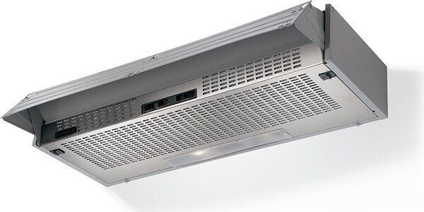 Faber Cappa Cucina Aspirante Sottopensile Incasso Larghezza 90 cm Profondit 30 cm colore Grigio Chiaro (Senza Frontalino) - 315.0547.815 2152 SRM 