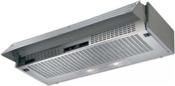Faber Cappa Cucina Aspirante Sottopensile Incasso Larghezza 90 cm Profondit 30 cm Griglia Grigio Chiaro/Acciaio (senza frontalino) 152 SRM LG/X A9
