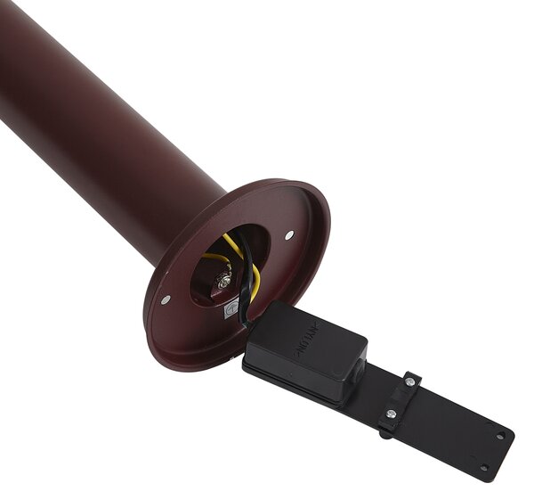 Lampada da esterno moderna rosso scuro 50 cm IP44 - Gleam