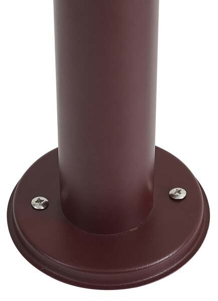 Lampada da esterno moderna rosso scuro 50 cm IP44 - Gleam