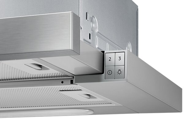 Samsung Cappa Cucina Aspirante Sottopensile Semi Incasso Larghezza 60 cm Frontalino colore Inox - NK24M1030IS/UR