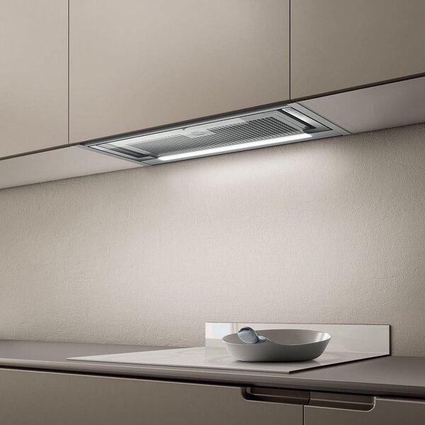 Elica Cappa Cucina Aspirante Sottopensile Larghezza 60 cm Profondit 30 cm Frontalino in Vetro - PRF0109787 Glass Out IX/A/60