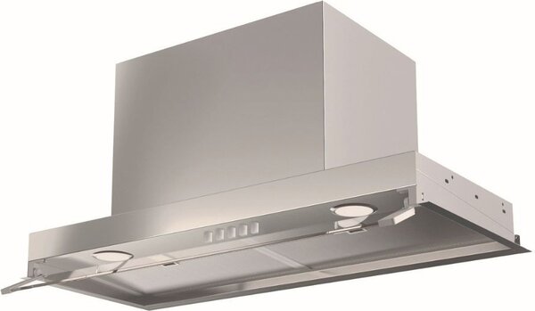 Samet Cappa Cucina Aspirante Sottopensile Incasso Sistema No Drop Larghezza 60 cm Classe C colore Inox - KRIPTO60IXND