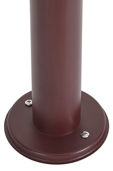 Lampada da esterno moderna rosso scuro 80cm IP44 - Gleam