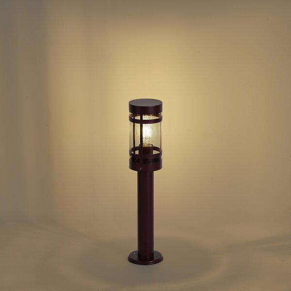 Lampada da esterno moderna rosso scuro 50 cm IP44 - Gleam