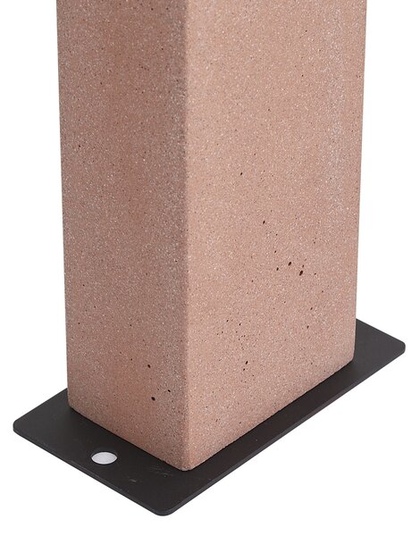 Lampione da esterno moderno terracotta 65cm IP44 - Pompei