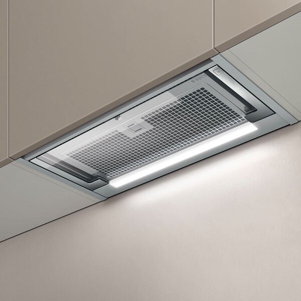 Elica Cappa Cucina Aspirante Sottopensile Larghezza 60 cm Profondit 30 cm Frontalino in Vetro - PRF0109787 Glass Out IX/A/60