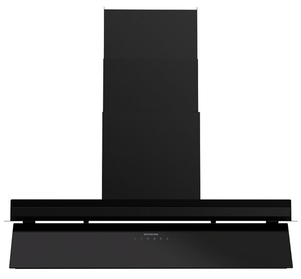 Silverline Cappa Cucina Aspirante/Filtrante Incasso Integrata Larghezza 90 cm Profondit 35 cm Classe A colore Nero - 3129.9.733.38 Inside Core Pure