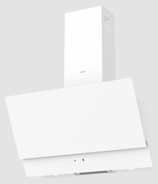 Samet Cappa Cucina Aspirante/Filtrante a Parete Larghezza 90 cm colore Bianco - Estia90BI