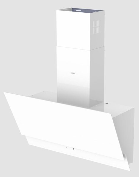 Samet Cappa Cucina Aspirante/Filtrante a Parete Larghezza 90 cm colore Bianco - Estia90BI