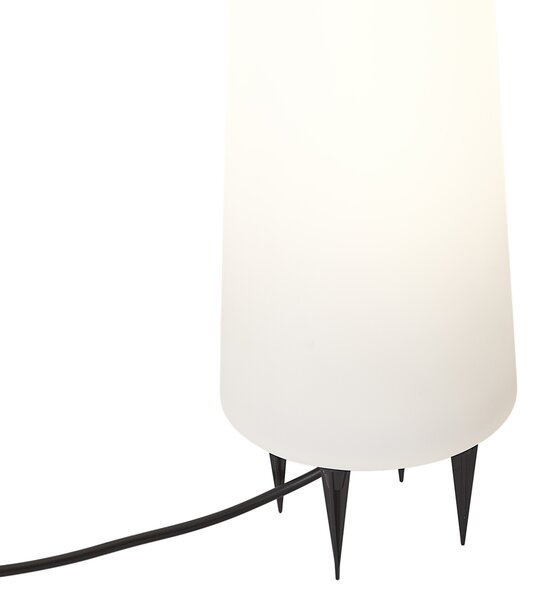 Lampada da esterno da terra bianca 80 cm con LED IP44 - Fungi
