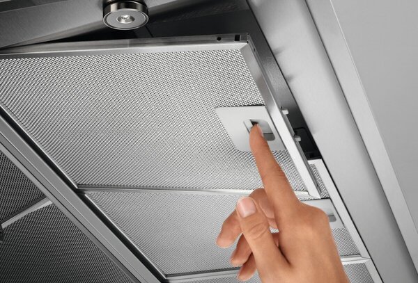 Aeg Cappa Cucina Aspirante/Filtrante Integrata a Soffitto Larghezza 120 cm Profondit 70 cm Classe A+ colore Bianco - DCK5281HG Serie 7000 Hob2Hood