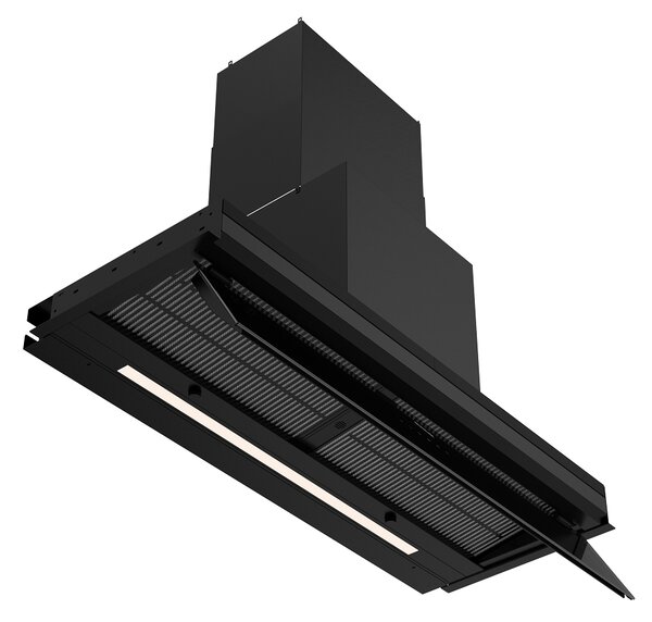 Silverline Cappa Cucina Aspirante/Filtrante Incasso Integrata Larghezza 90 cm Profondit 35 cm Classe A colore Nero - 3129.9.733.38 Inside Core Pure