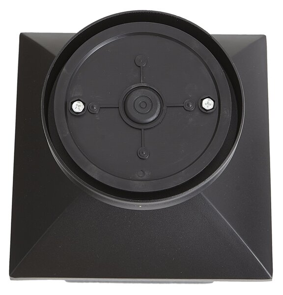 Plafoniera classica nera IP44 - Leuven