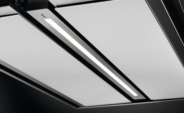 Aeg Cappa Cucina Aspirante/Filtrante Integrata a Soffitto Larghezza 120 cm Profondit 70 cm Classe A+ colore Bianco - DCK5281HG Serie 7000 Hob2Hood