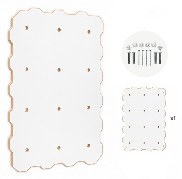 MAMOI® Parete da arrampicata per bambini, Telaio in legno per bambini, Attrezzatura da gioco con prese per bambini, Telaio montessoriano per neonati e