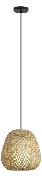 Lampada a sospensione Japandi in bambù 30cm IP44 - Moana