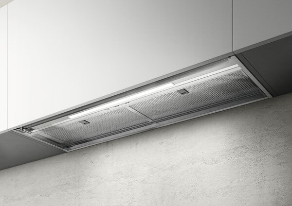 Elica Cappa Cucina Aspirante/Filtrante Sottopensile Incasso Larghezza 120 cm Profondit 31 cm Classe A colore Acciaio Inox - PRF0182703 Boxin Advan
