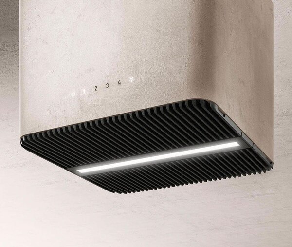 Elica Cappa Cucina Filtrante a Isola Larghezza 42 cm colore Nero - PRF0146220 PIX BL/F/42