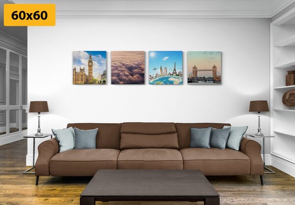 Set di quadri – Londra incantevole