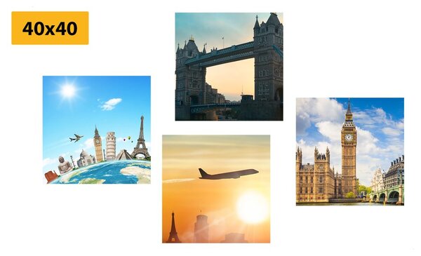 Set di quadri – Per gli amanti di Londra