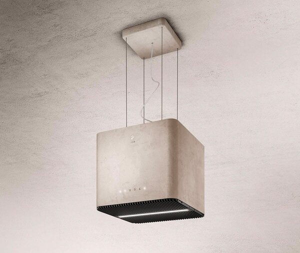 Elica Cappa Cucina Filtrante a Isola Larghezza 42 cm colore Nero - PRF0146220 PIX BL/F/42