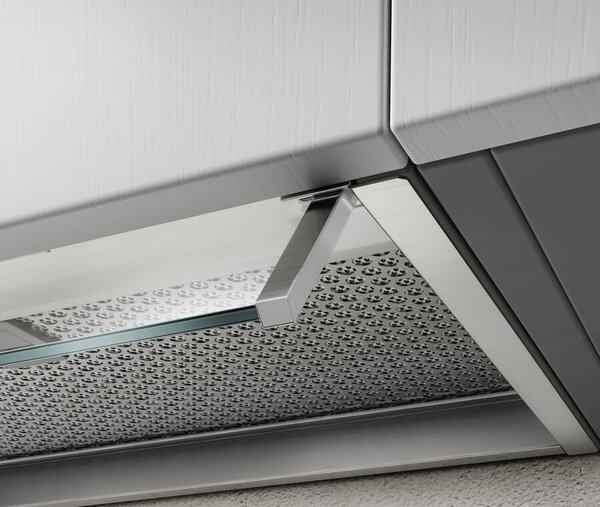 Elica Cappa Cucina Aspirante/Filtrante Sottopensile Incasso Larghezza 120 cm Profondit 31 cm Classe A colore Acciaio Inox - PRF0182703 Boxin Advan