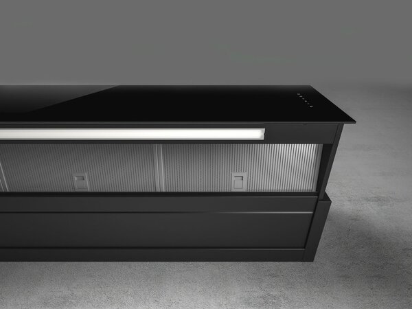 Elica Cappa Cucina Filtrante a Parete Larghezza 60 cm Classe A colore Nero - PRF0163752A RULES @ BL/F/60