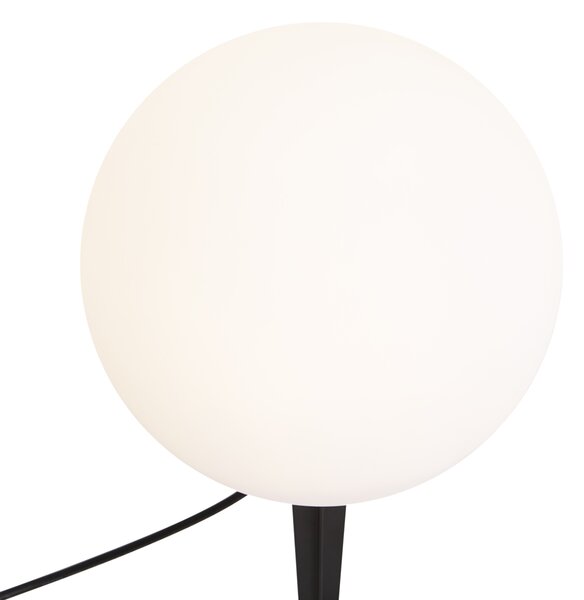 Lampada da esterno moderna 12V bianca 20cm incl. LED IP65 - Voltaire Luno