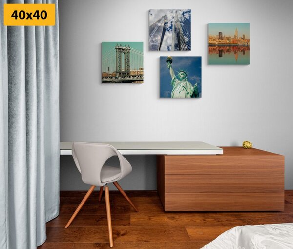 Set di quadri – Bellezze della città di New York