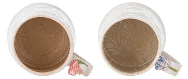 Tazze in set color crema in ceramica 2 pz 430 ml Camilla – Bloomingville