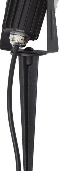 Faretto moderno 12V nero con LED IP67 - Voltaire Pico