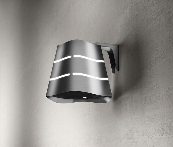 Elica Cappa Cucina Filtrante a Isola Larghezza 50 cm colore Acciaio inox - PRF0171194 WAVE UX IX/F/51