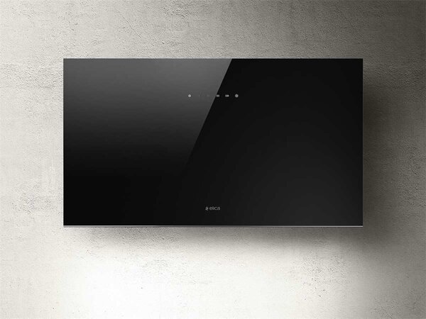 Elica Cappa Cucina Filtrante a Parete Larghezza 80 cm colore Nero - PRF0164874 PLAT BL/F/80