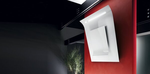 Elica Cappa Cucina Filtrante a Parete Larghezza 80 cm Profondit 47 cm colore Bianco - PRF0010418 SINFONIA WH/F/80
