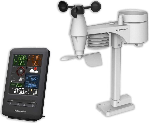 Centro meteo Bresser 5-in-1 Beaufort - Stazione meteo - wireless