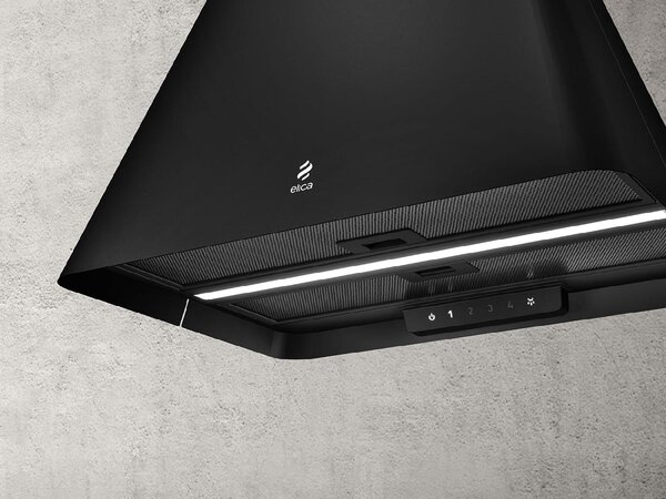 Elica Cappa Cucina Filtrante Isola Larghezza 60 cm colore Nero - PRF0165082 IKONA L.BL MAT/F/60