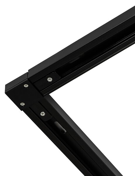 Sistema di illuminazione a binario moderno con 5 faretti oro 1 fase - Iconic Gissi
