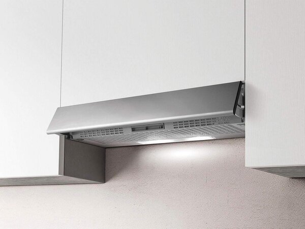 Elica Cappa Cucina Filtrante Sottopensile da Incasso Larghezza 90 cm senza frontalino colore Grigio - PRF0154626 ESTRAIBILE GR/F/90 Estraibile STD