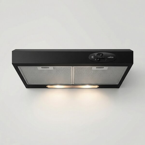 Elica Cappa Cucina Filtrante Sottopensile Incasso Larghezza 90 cm colore Nero - PRF0104635B | KREA GFA BL/F/90 Krea