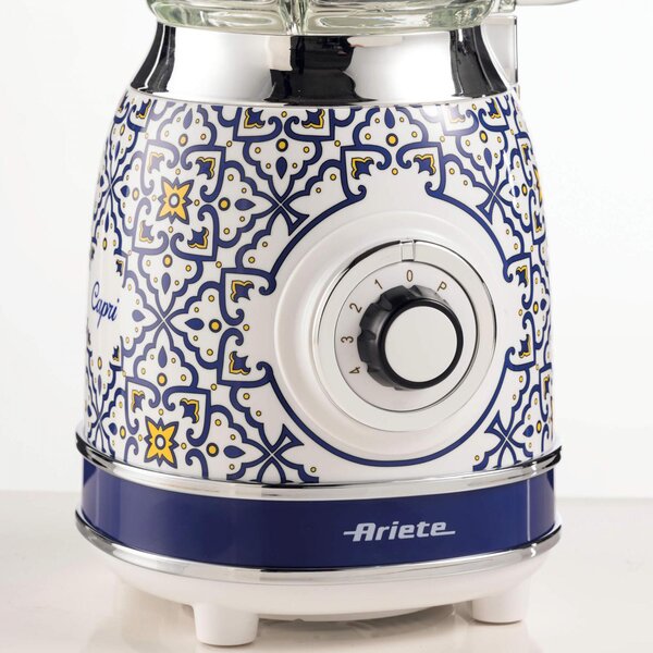 Ariete Capri Frullatore con Bicchiere Capacit 1.5 Litri Potenza 1000 Watt 4 Velocit + Pulse - 00C05830CAR0
