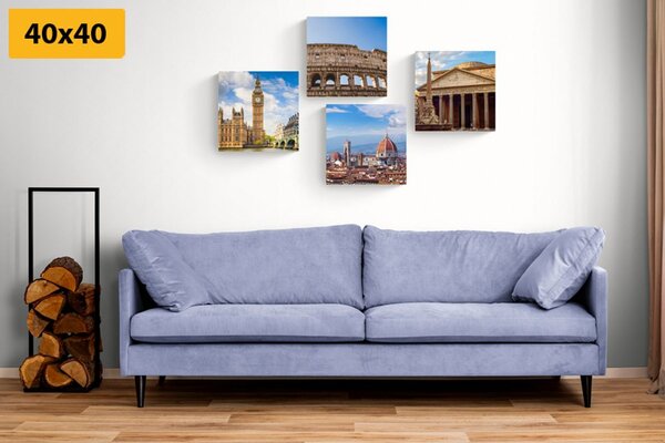 Set di quadri – Città abbaglianti