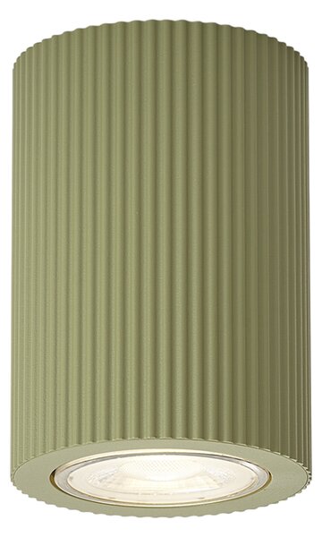 Set di 4 faretti da soffitto retrò verdi - Sprawl