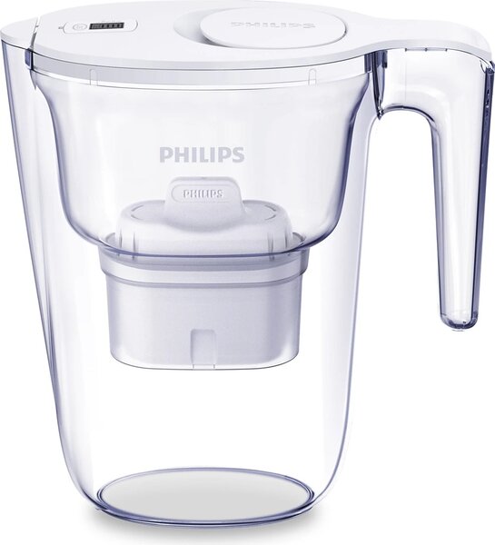 Philips Caraffa Filtrante Capacit 2,6 Litri Tecnologia Micro X-Clean con 3 filtri colore Bianco - AWP2933WHT3/24