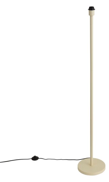 Lampada da terra Japandi beige senza paralume - Simplo