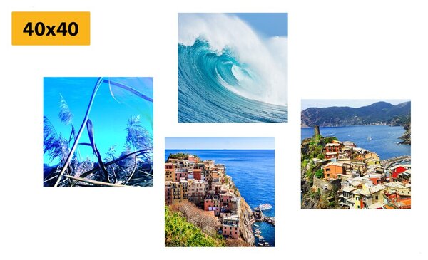 Set di quadri – Per gli amanti del mare